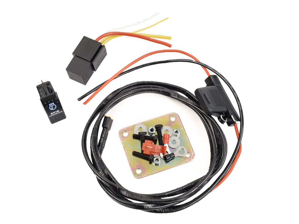 Compresseur 12 V destiné à être installé dans les voitures, les véhicules tout-terrain et les engins utilitaires