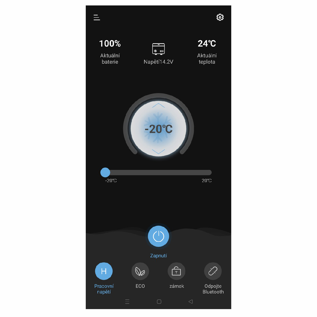 Réfrigérateur et congélateur à compresseur Alpicool CX50 - 50L, -20 °C, Bluetooth
