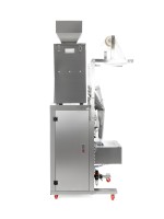 Machine d'emballage verticale pneumatique XT500 avec distributeur de produits en vrac et vide intégré 10-500g