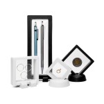 cadre flottant 3D noir 5x5x2 cm