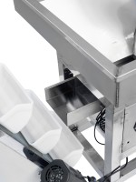 Convoyeur à godets incliné CV-2500 pour machines d'emballage verticales
